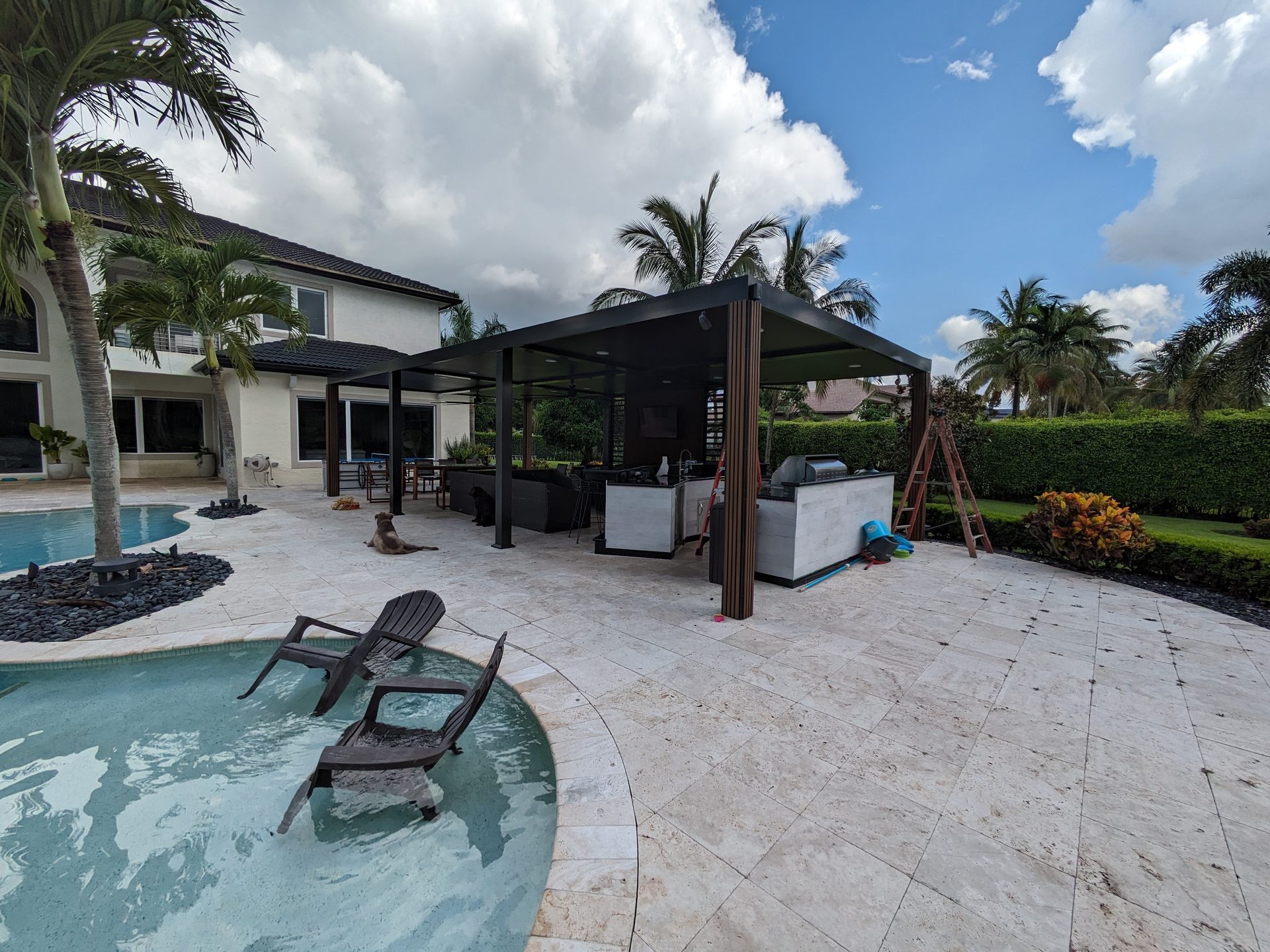 Modern Aluminum Pergola