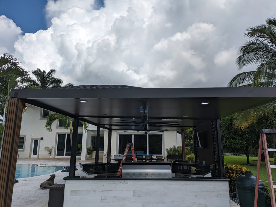 Modern Aluminum Pergola